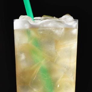 Shaken Iced Peach Green Tea